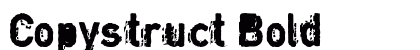 Copystruct Bold preview