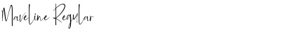 Maveline Regular Font