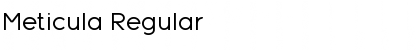 Meticula Regular Font
