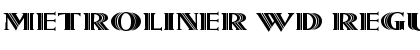 Download Metroliner Wd Font