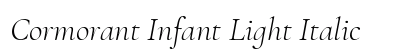 Cormorant Infant Light Italic preview