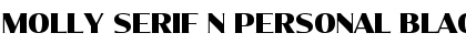 Molly Serif N PERSONAL Black Font