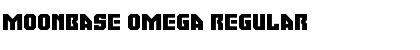 Moonbase Omega Regular Font