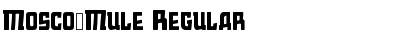 Mosco_Mule Regular Font