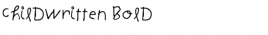 ChildWritten Bold Font