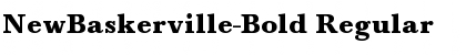 Download NewBaskerville-Bold Font