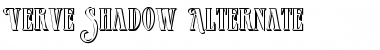 Verve Shadow Alternate Regular Font