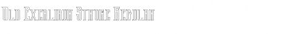Download Old Excalibur Stroke Font