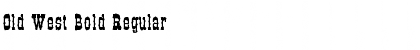 Download Old West Bold Font Download Old West Bold Font