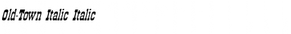 Download Old-Town Italic Font Download Old-Town Italic Font