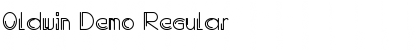 Download Oldwin Demo Font Download Oldwin Demo Font