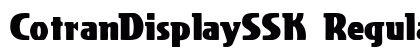 CotranDisplaySSK Regular preview