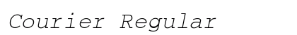 Courier Regular preview