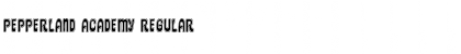 Download Pepperland Academy Font Download Pepperland Academy Font