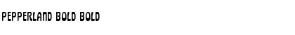 Download Pepperland Bold Font Download Pepperland Bold Font