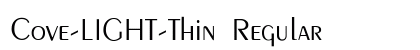 Cove-LIGHT-Thin Regular