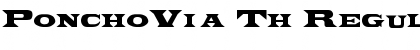 Download PonchoVia Th Font Download PonchoVia Th Font