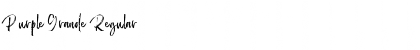 Download Purple Grande Font Download Purple Grande Font