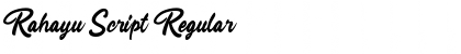 Download Rahayu Script Font