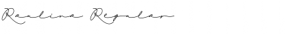 Download Raulina Font Download Raulina Font