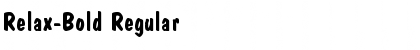 Download Relax-Bold Font Download Relax-Bold Font
