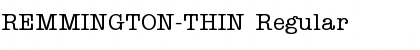 Download REMMINGTON-THIN Font Download REMMINGTON-THIN Font