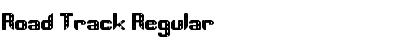 Road Track Regular Font