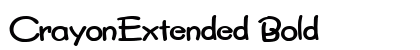 CrayonExtended Bold preview