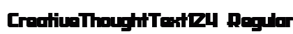 CreativeThoughtText124 Regular Preview