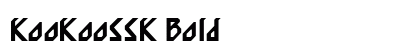 KooKooSSK Bold preview