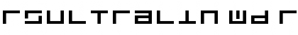 Rsultralin Wd Regular Font