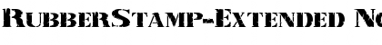 RubberStamp-Extended Normal Font