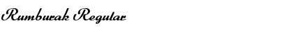 Rumburak Regular Font
