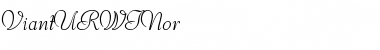 ViantURWTNor Regular Font