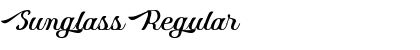 Sunglass Regular Font