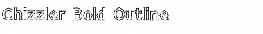 Chizzler Bold Outline Regular Font