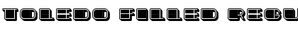 Download Toledo Filled Font