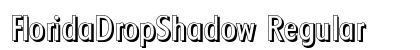 FloridaDropShadow Regular Preview