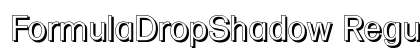 FormulaDropShadow Regular preview
