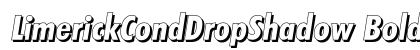 LimerickCondDropShadow Bold Italic Preview