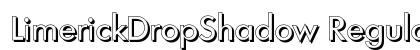 LimerickDropShadow Regular Preview