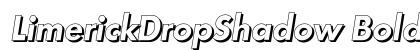 LimerickDropShadow Bold Italic Preview