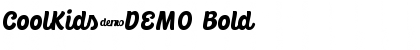 CoolKids-DEMO Bold Font