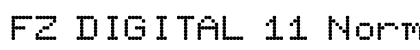 FZ DIGITAL 11 Normal preview