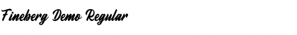 Fineberg Demo Regular Font