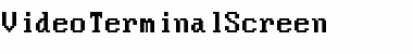 Download VideoTerminalScreen Font