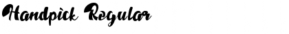 Download Handpick Font Download Handpick Font