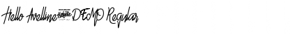 Download Hello Avelline-DEMO Font Download Hello Avelline-DEMO Font