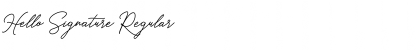 Download Hello Signature Font Download Hello Signature Font