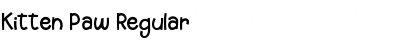 Download Kitten Paw Font Download Kitten Paw Font